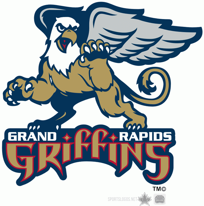 Grand Rapids Griffins 1996 97-2000 01 Primary Logo iron on heat transfer